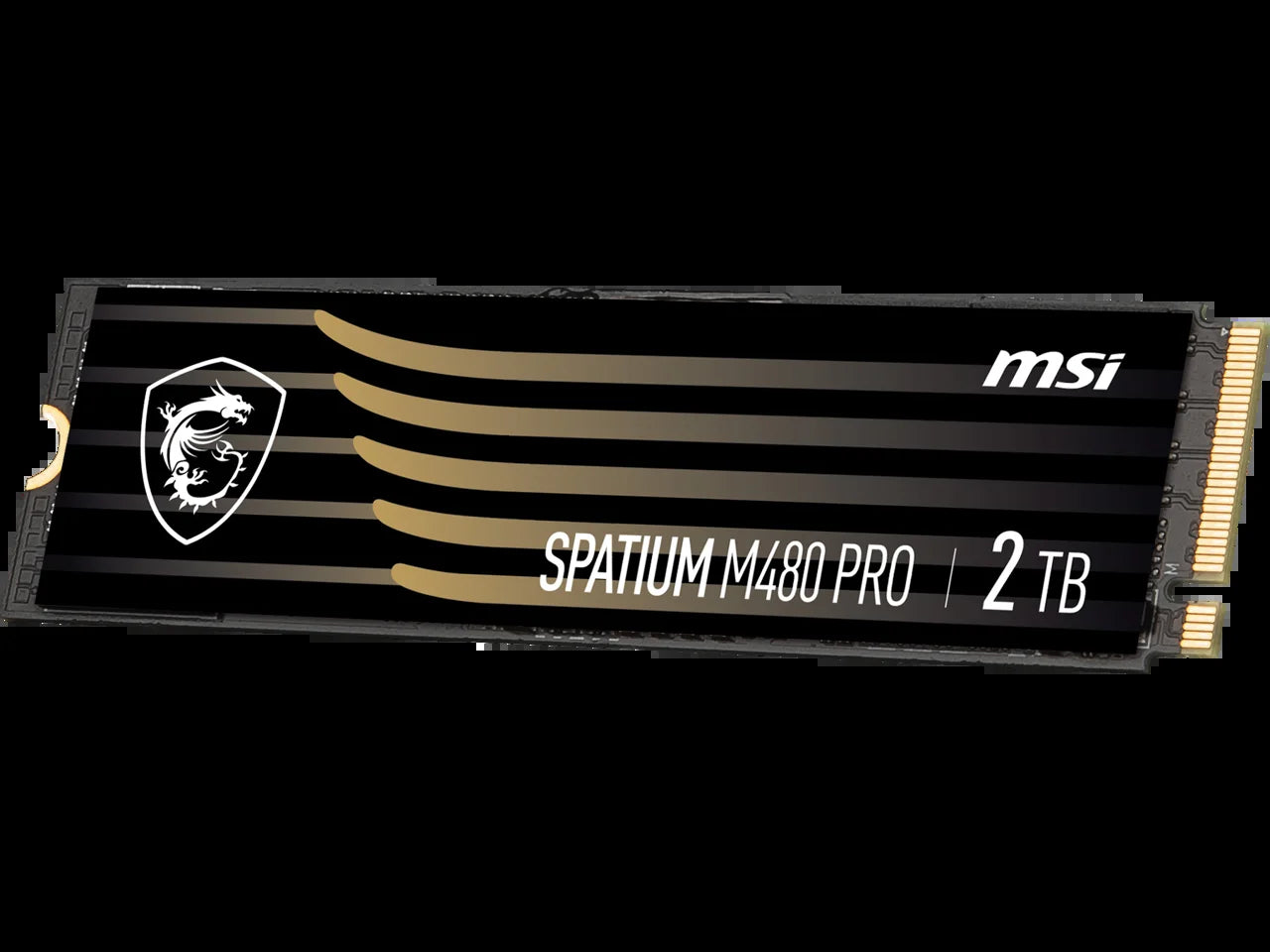 SPATIUM M480 PRO - SSD - Encrypted - 2 TB - Internal - M.2 2280 - Pcie 4.0 X4 (Nvme) - 256-Bit AES