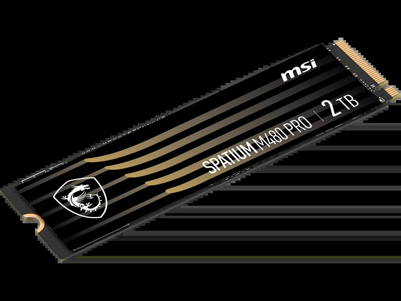 SPATIUM M480 PRO - SSD - Encrypted - 2 TB - Internal - M.2 2280 - Pcie 4.0 X4 (Nvme) - 256-Bit AES